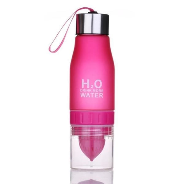 Isolerad flaska - Typ Röd - 650ml - Infuser - Plast - Unisex Röd