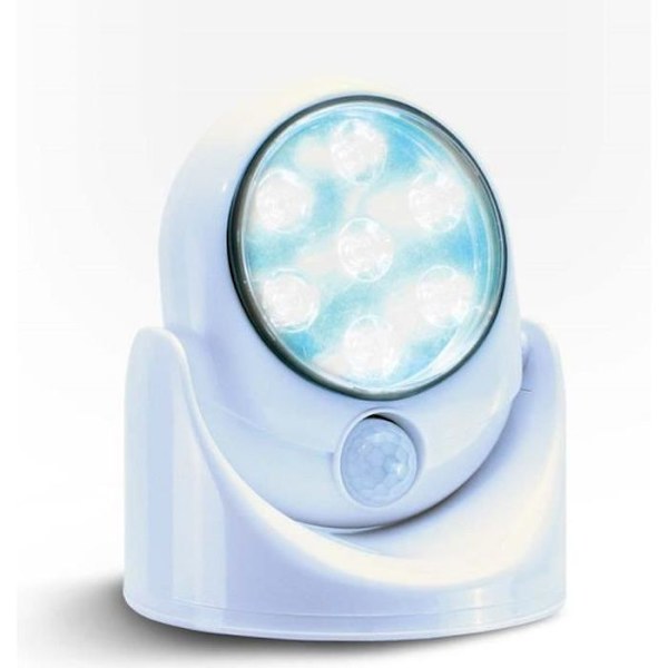Lampe - PASSAT - SENSORLIGHT - Bevægelsessensor - Hvid - Indbygget LED - Moderne