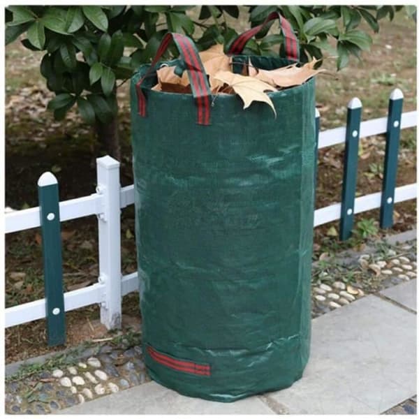 Trädgårdsavfallspåse - Set om 3 - 300 L - Höjd 84 cm - Diameter 67 cm -