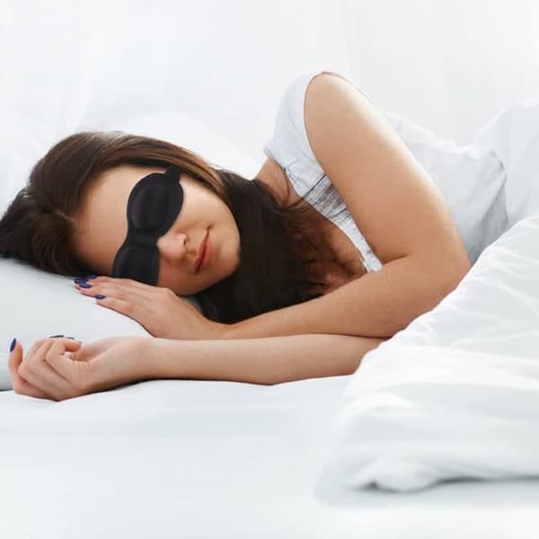 Sovmask - Yoganoi - 2-pack - 3D profilerad - Blockerar ljus - Justerbart band -