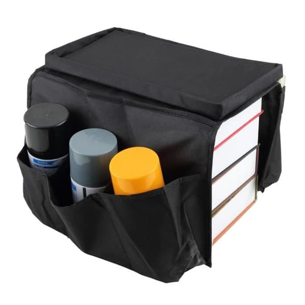 6 lommer Sofa Armstøtte Rydde Caddy Organizer opbevaringspose