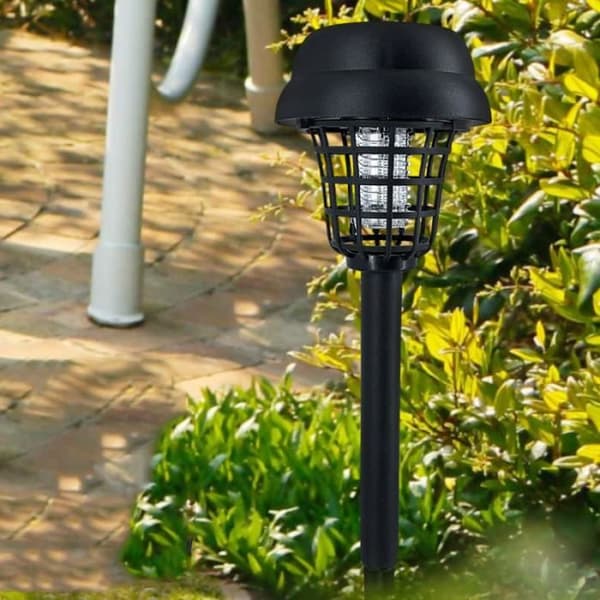 Mosquito Killer - Solar LED Mosquito Killer Lamp, Utomhusbelysning, Trädgård Lawn Repeller