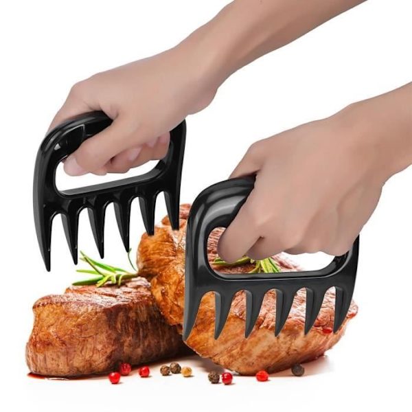 VINGVO Pulled Pork Claws 2st Bear Claw Köttkvarn Fläsktång Dra Strimla Kötthandtag