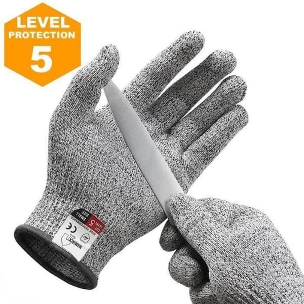 L4817 Anti-Cut handskar, DIY köksskydd 1 par - storlek S