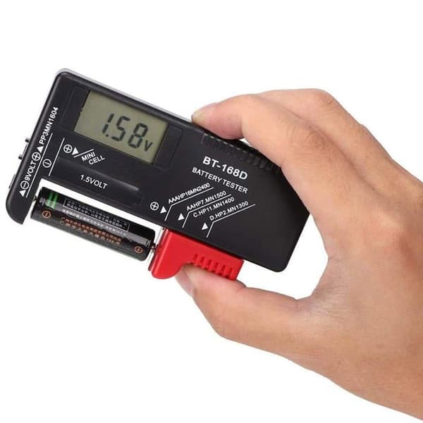 Digital Batteritest BT-168D Universel Batteritest LCD Batteritest Batterikapacitetstest