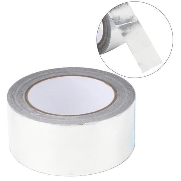 Aluminium tape EJ.LIFE - 50mm x 30m - Hvid - Multi-brug Silver