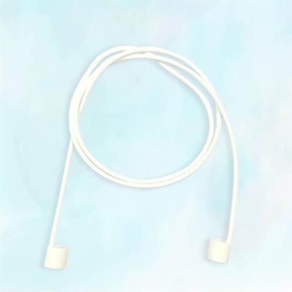 Hörlurar Anti-förlorad kabelkedja för Apple Airpods iPhone 7 (vit)