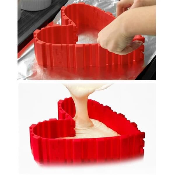 Muffinsform - Magic Bake - Silikon - Flexibel - 4 delar - Värmebeständig