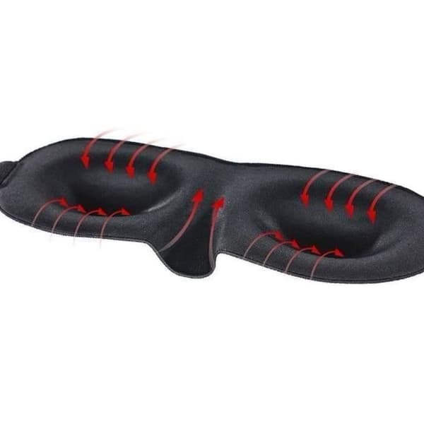 3D Ultra komfort natmaske.