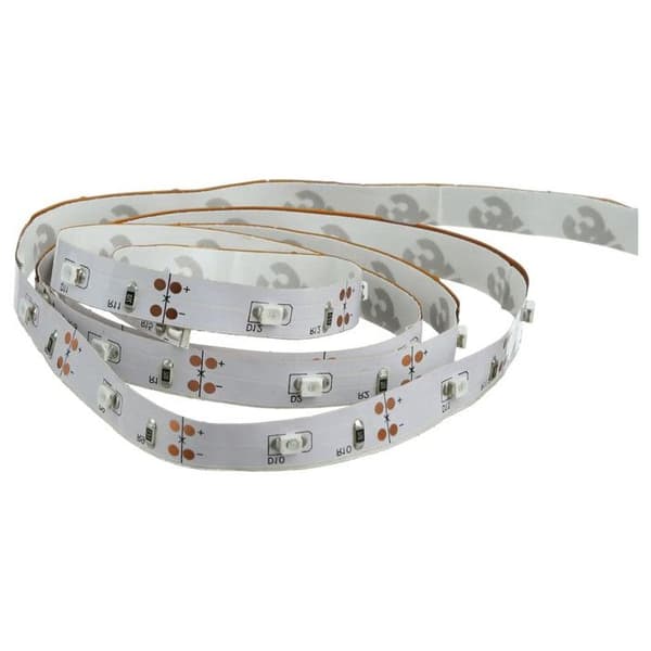 Batteridriven LED-list 1m Kallvit Vit kyla