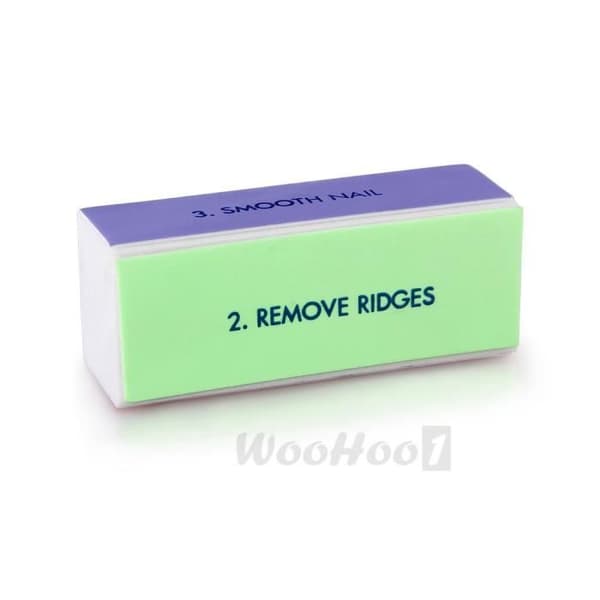 5X BLOC BLOCK A LIME POLISSOIR 4 COTES NAIL ART MANUCURE