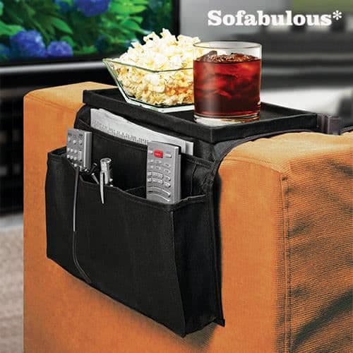 Sofabulous bricka och fjärrkontrollsoffa