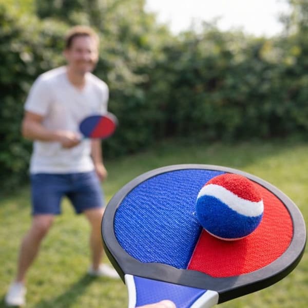 Beach scratch rackets - FFF - Sæt af 2 - 2 bolde inkluderet - Unisex - Fra 3 år