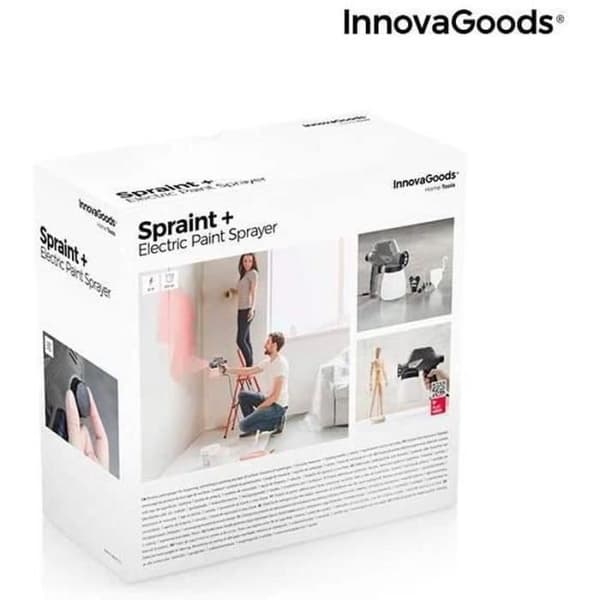 Sprutpistol - Spraint+ - A141 - Inbyggd kompressor - Behållare 0,8 l - Elektrisk
