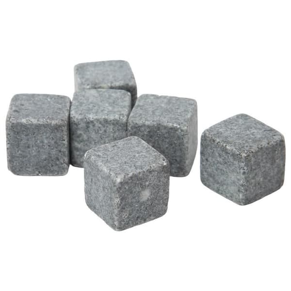 Whiskystenar - Dilwe - 2 cm - Granit - Ideal för whisky, gin, vin - Present till man