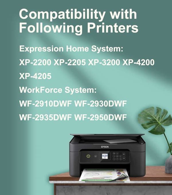 604 XL Multipack Kompatible Blækpatroner Erstatning Til Epson 604XL Til Expression Home XP-2205 XP-4200 XP-3200 XP-3205 4205
