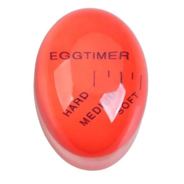 Äggtimer - Kökstillbehör - Färgändring - Orange - Perfekta ägg