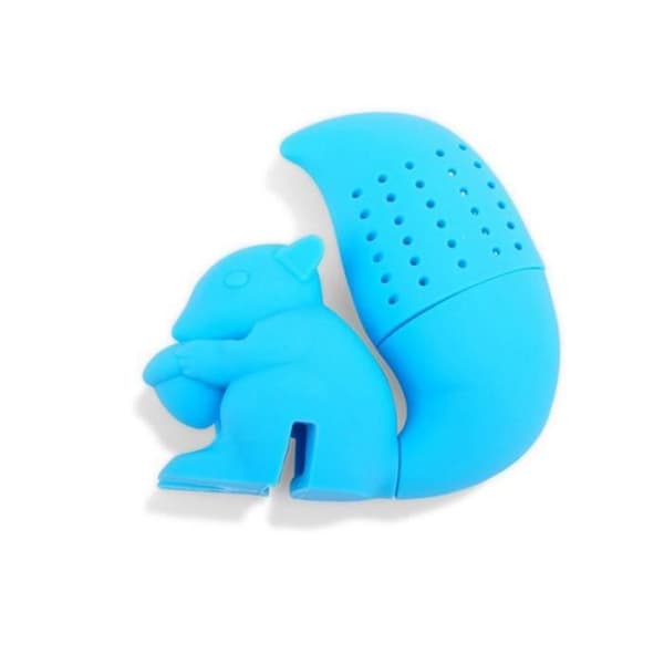 Teinfuser - WULEKUE - Ekorre - Silikon - 350ml - Kökstillbehör blå