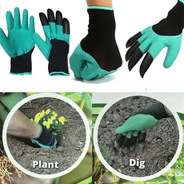1 par Havehandsker Haveafslutningshandsker ABS Plastikhandsker