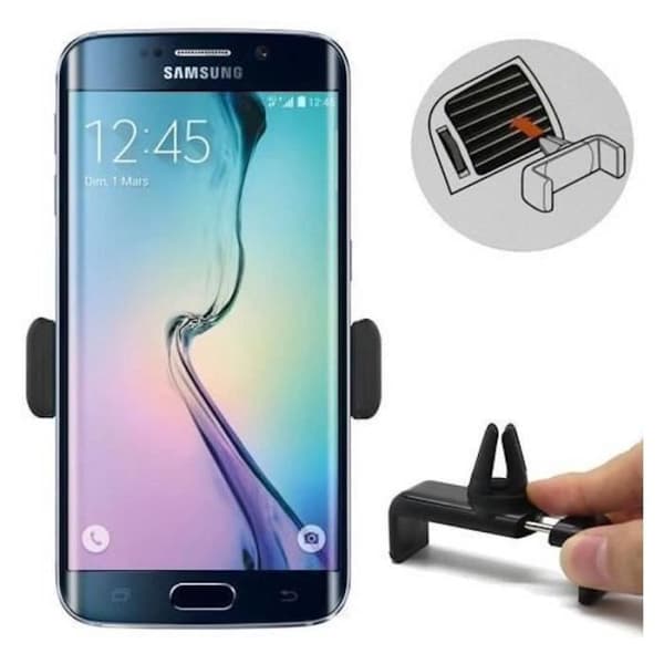 Bilholder ventilationsgitter - Samsung - Galaxy A5 2017 - Farve Sort - Type: Bilholder Svart