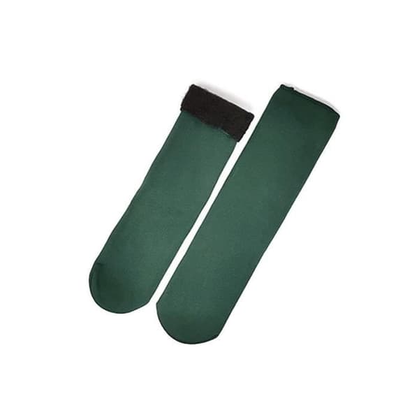 Termiske Sokker - Flanor - Grøn - Cashmere - Åndbare - Thermo-bløde Grön 36