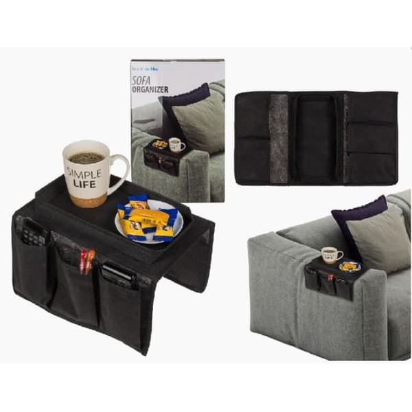 Sofaorganisator i polyester 31 x 19 cm