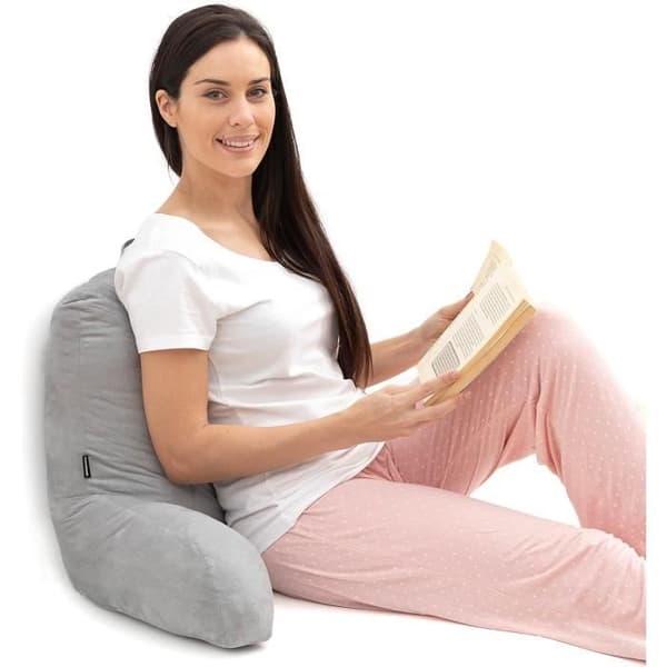 Läskudde med armstöd Huglow - InnovaGoods - J541 - Grå - Bomull/PP - 4 Grå