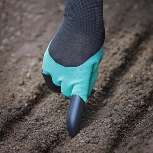 Havehandsker - Voksen - Grøn - Latex - Plastik Grön