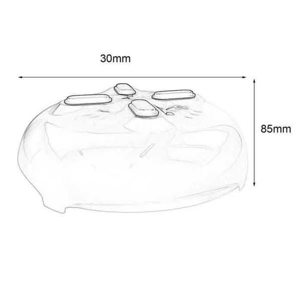 AL04249-HOVER COVER Mikroaaltouunin roiskeita estävä Hover-kansi 30mm x 85mm