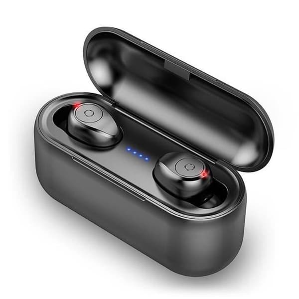 F9 TWS Bluetooth-hörlurar - Svarta - Trådlösa hörlurar - Bluetooth 5.0 - 120 timmars passningstid