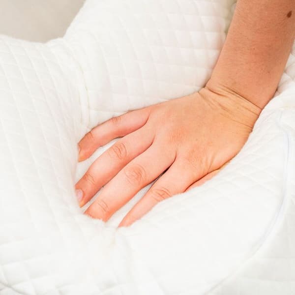 Tyyny - InnovaGoods - U - Viskoseelastinen - Ergonominen - Pestävä Vit grå