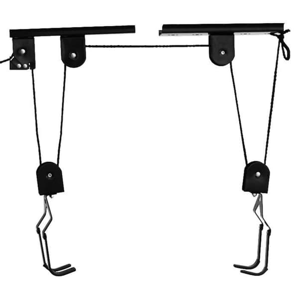 Pyöräteline - LESHP - 2 kpl - Metalli - 20kg max - Musta