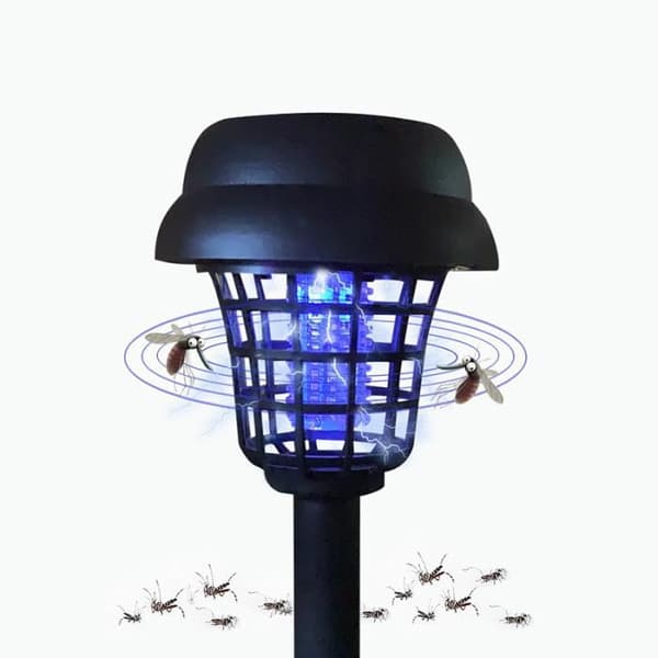 Mosquito Killer - Solar LED Mosquito Killer Lamp, Utomhusbelysning, Trädgård Lawn Repeller