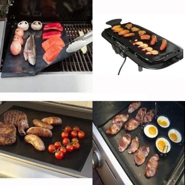Bagemåtte - Sæt af 2 - 40x33 cm - Non-stick - Genanvendelig - PTFE (Teflon)