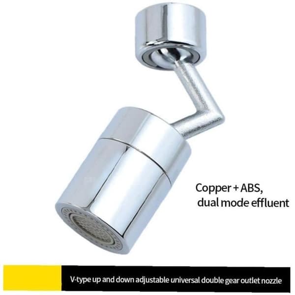 Vandhanefilter - Universel Splash - 720° Rotations - Anti-Splash - Vandbesparelse - ABS