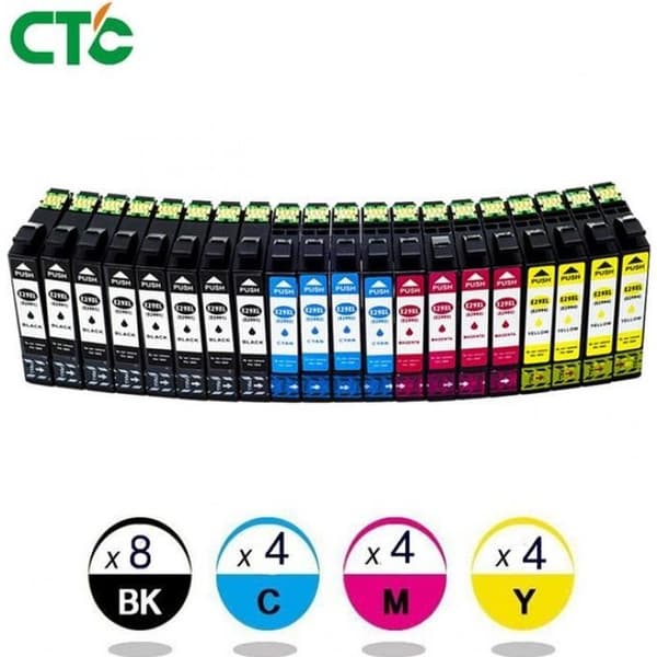 Kompatible blækpatroner til Epson XP-342/XP-345/XP-445 - Pakke med 20