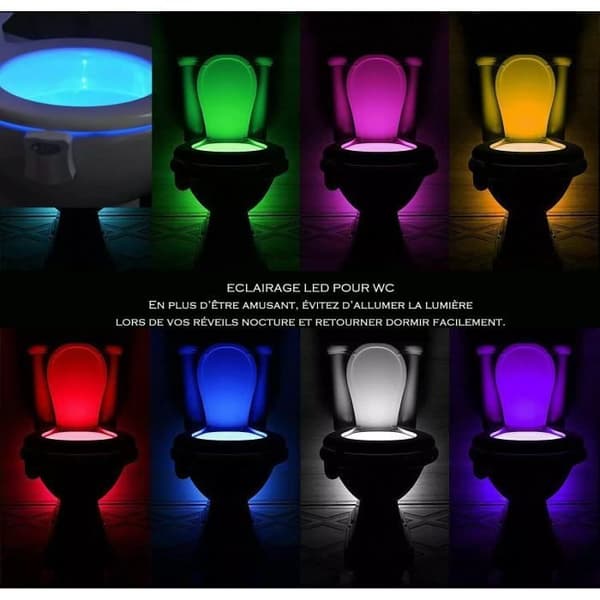 LED-belysning - Rörelsesensor - 6 Färger - Inomhus - Modern Design 6 olika färger
