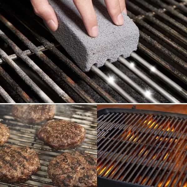 Rengøringsværktøjer til BBQ - ZGEER - 1 stk - Mursten - Sten