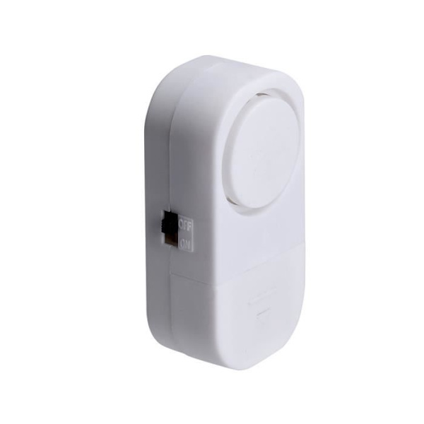 Larmsystem - Hemma - 4 st - Trådlös - Magnetisk sensor - 90 db Vit