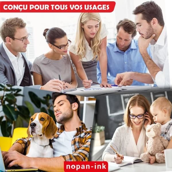 "Patron - NOPAN-INK - LC426XL - Multipack x 5 - Sort - Ydelse 6000-5000 sider"