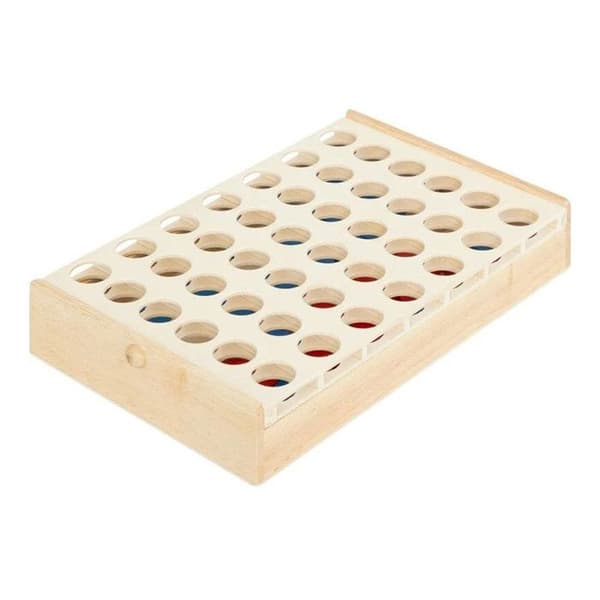 Pöytäpelit "Puissance 4" 24cm Luonnollinen