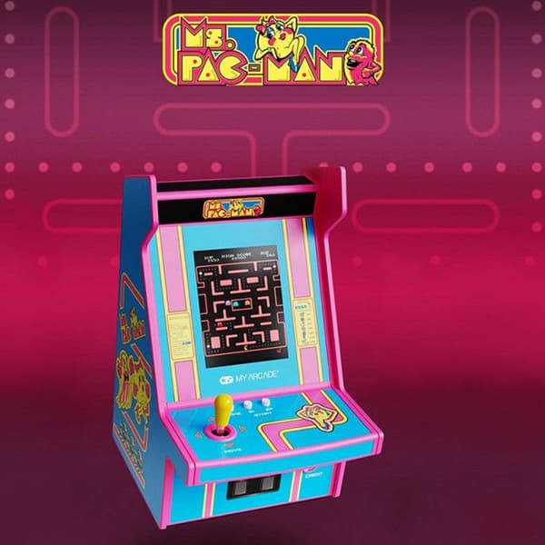Mini Arkadmaskin Ms. Pac-Man™ - My Arcade