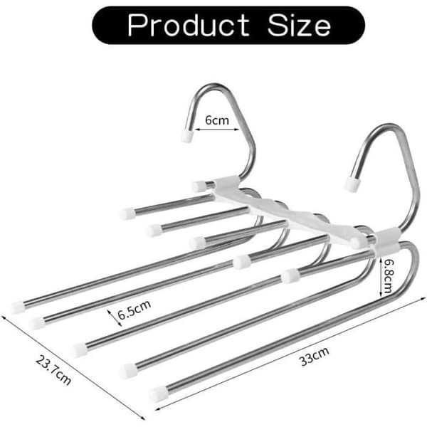 Bukseholder - Multiple - Hvid - Rustfrit Stål - 2 Stykker - Pladsbesparende Vit