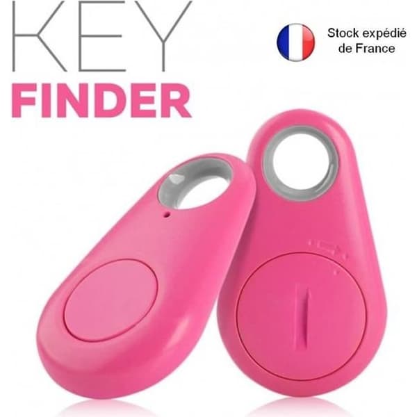 Nøgleholder med forbindelse - iTracing - Rosa - Geolokalisering - 25 meter - Unisex Ros