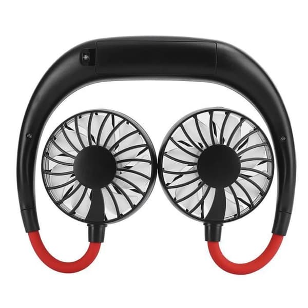 Mini Ventilator - Cikonielf - Bærbar - Genopladelig USB - 3 Hastigheder - Sort