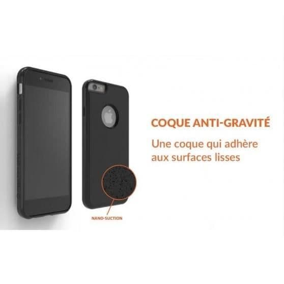 Anti-tyngdekraft cover til iPhone 8 Plus - Hårdt beskyttelseshus