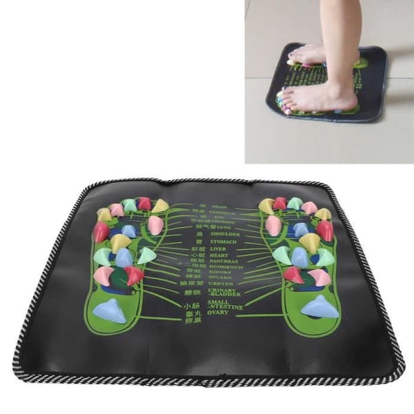 Massage tæppe - YOSOO - Refleksologi - Sten - Beroligende