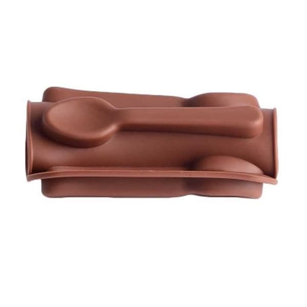 Silikoneform - 2 stk - Chokolade - Slik - Gelé - Bagetilbehør Kaffe