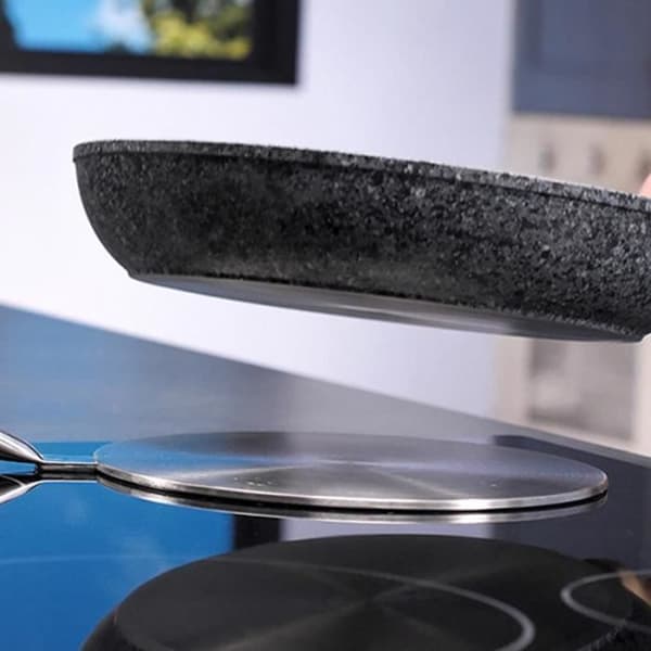 SHOP-STORY - INDUKTIONSKONVERTERINGSPLADE: Rustfrit stål adapter til induktionsplade
