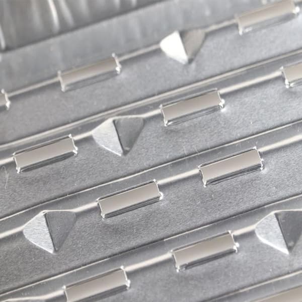 Aluminium Bakker 35x22 cm Sæt af 12 – Speciel til Grill Silver